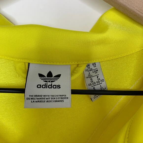 Adidas x Danielle Cathari Zip Up and Pant Suit Set Tracksuit Yellow Rare Womens - Picture 8 of 16